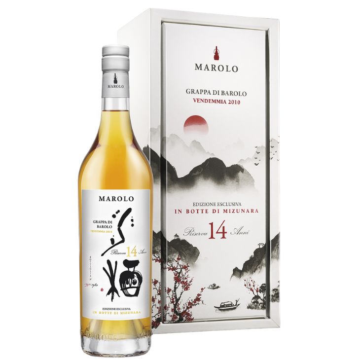 Grappa Barolo Mizunara Cask 48% - Marolo (70cl)
