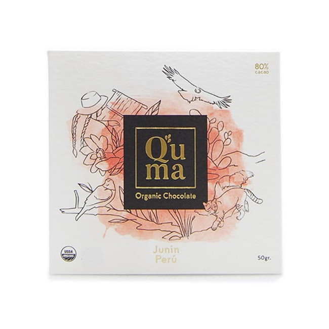 Tavoletta Fondente Perù Junin 80% 50g - Quma