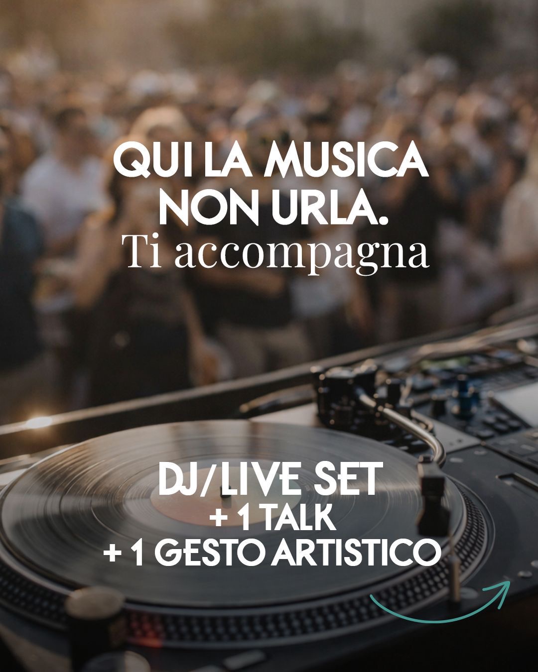 Un nuovo concept di serata ma di giorno