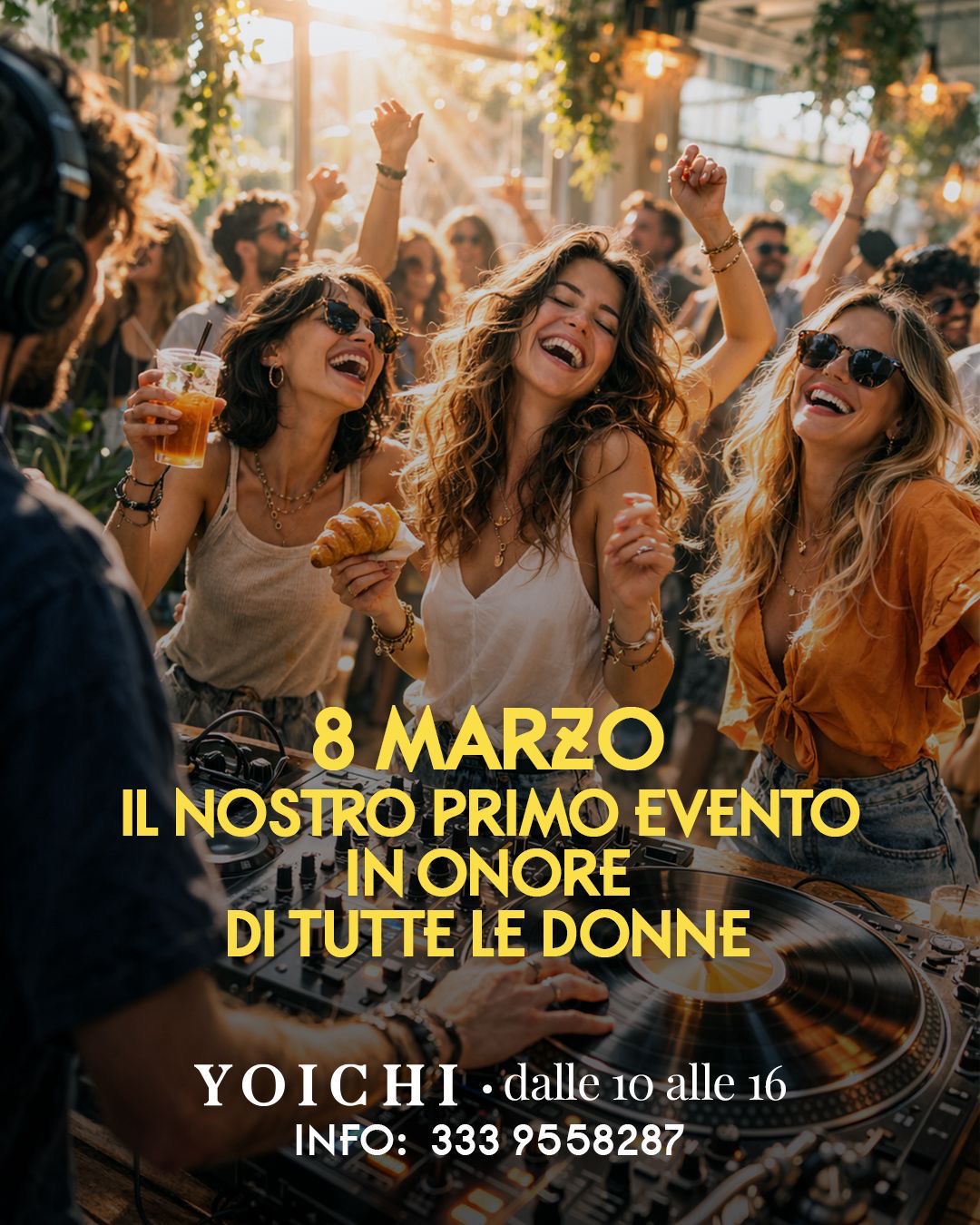 Un nuovo concept di serata ma di giorno