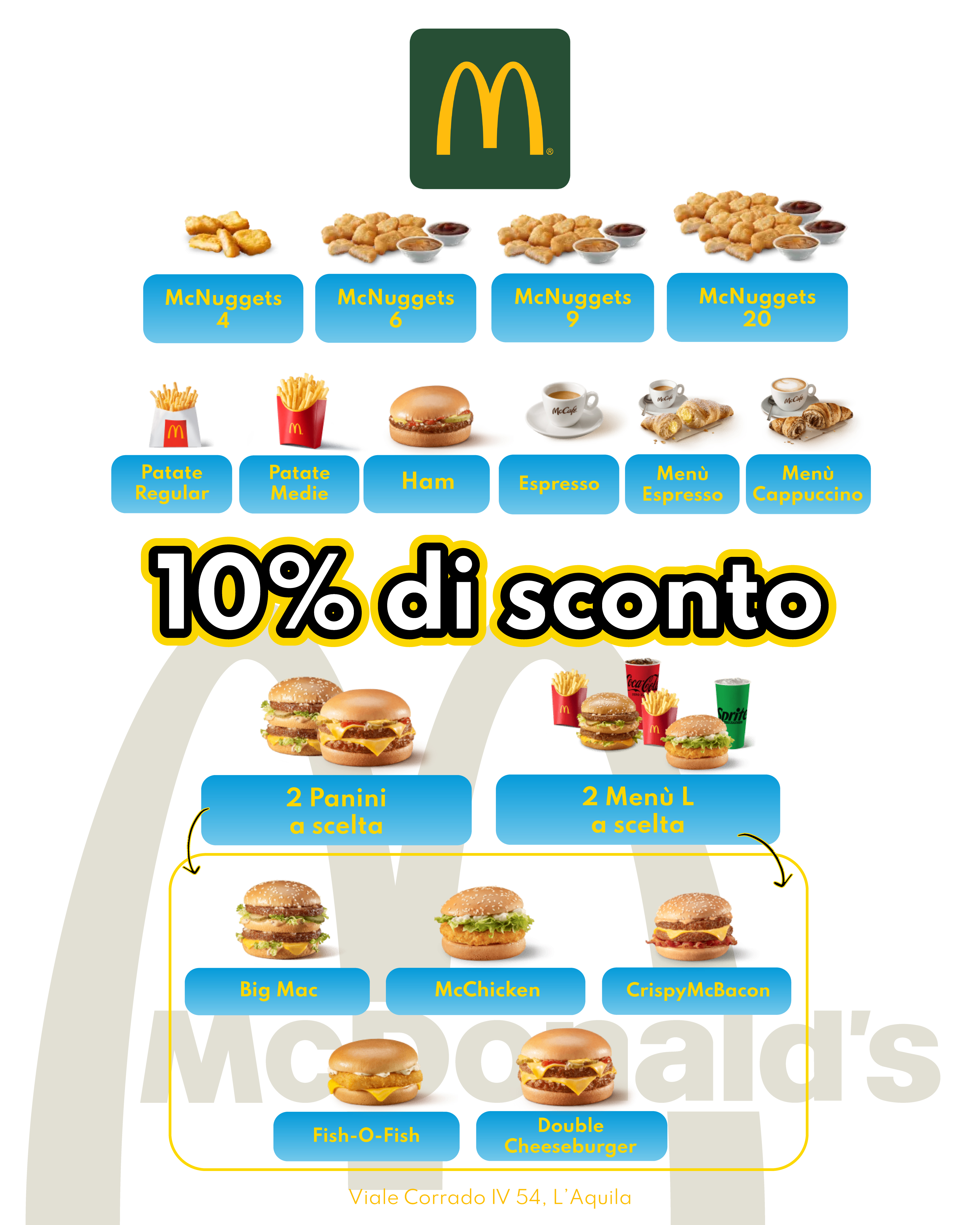 Mc Donald's - Viale Corrado IV
