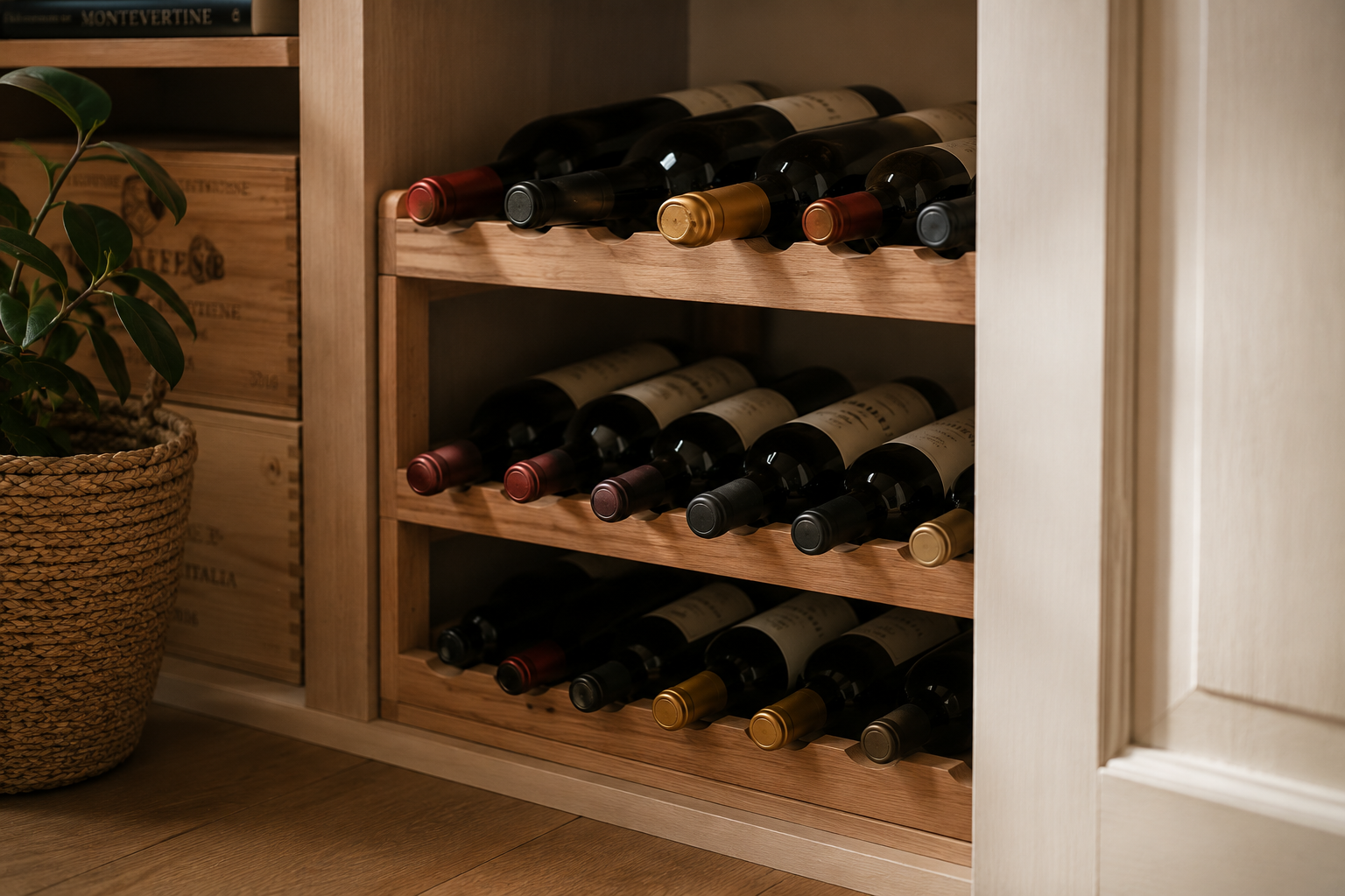 Conservare il vino in casa quando arriva il caldo
