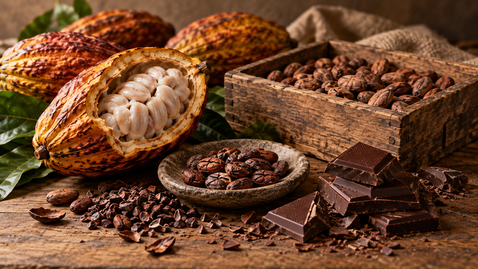 Fermentazione e tostatura: come si costruisce il gusto del cioccolato